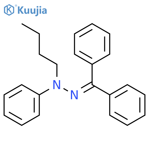 Benzophenone,butylphenylhydrazone (7CI,8CI) structure