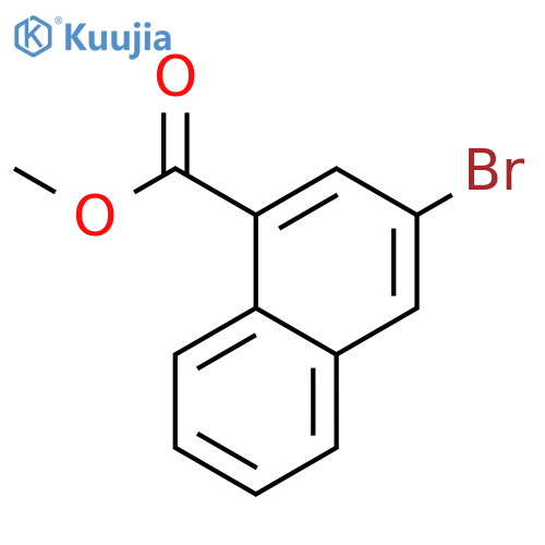 methyl 3-bromonaphthalene-1-carboxylate structure