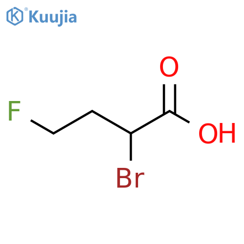 2-Bromo-4-fluorobutanoic acid structure