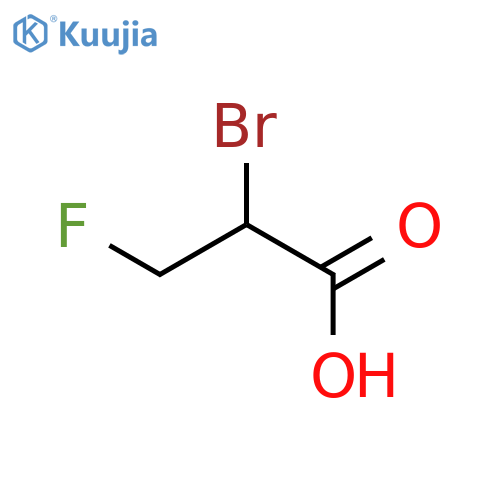 2-Bromo-3-fluoropropionic Acid structure