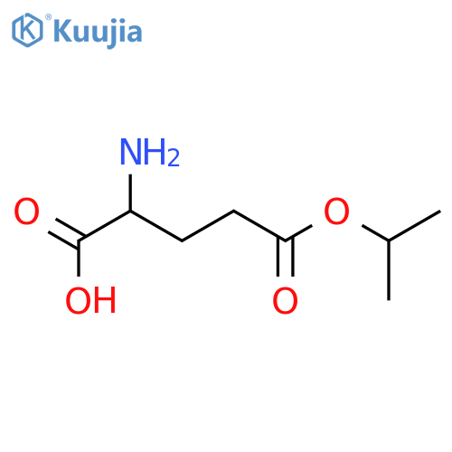 L-Glutamic acid,5-(1-methylethyl) ester structure