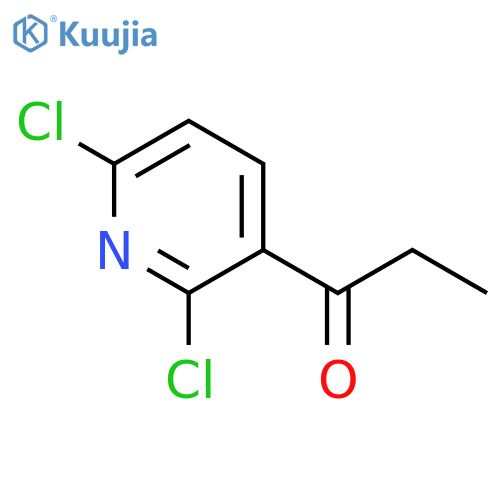 1-(2,6-dichloropyridin-3-yl)propan-1-one structure