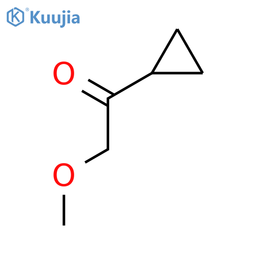 1-cyclopropyl-2-methoxyethan-1-one structure