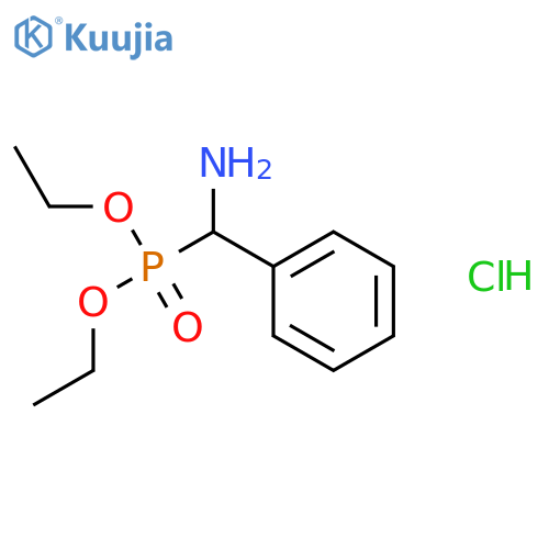 Phosphonic Acid, P-(Aminophenylmethyl)-, Diethyl Ester, Hydrochloride (1:1) structure