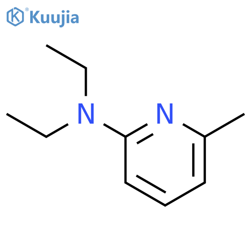 N,N-diethyl-6-methylpyridin-2-amine structure