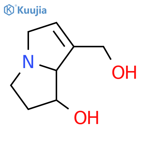 2,3,5,7a-Tetrahydro-1-hydroxy-1H-pyrrolizine-7-methanol; (7ξ,8ξ)-form structure