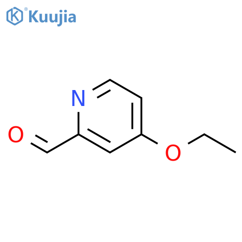 4-ethoxypyridine-2-carbaldehyde structure