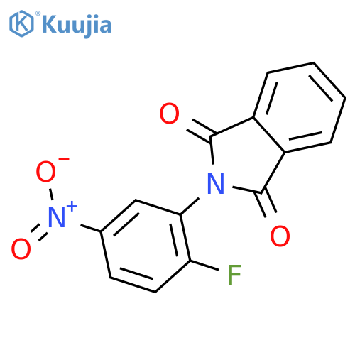 2-(2-Fluoro-5-nitrophenyl)-1H-isoindole-1,3(2H)-dione structure