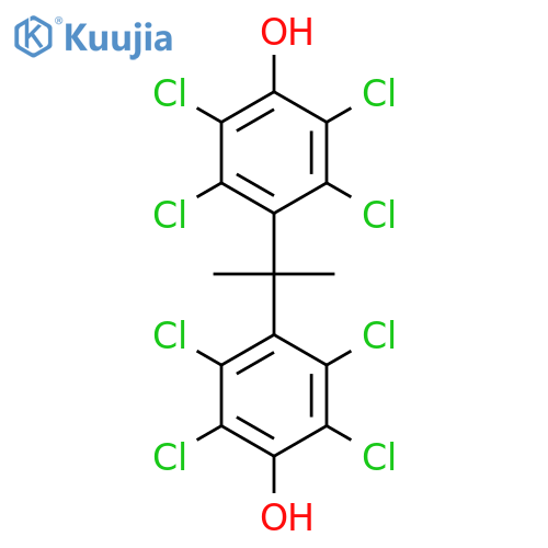 Phenol,4,4'-(1-methylethylidene)bis[2,3,5,6-tetrachloro- structure