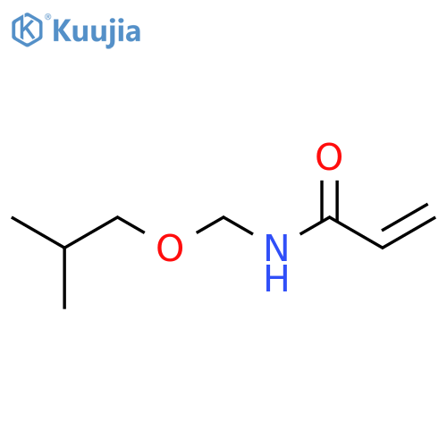 2-Propenamide,N-[(2-methylpropoxy)methyl]- structure