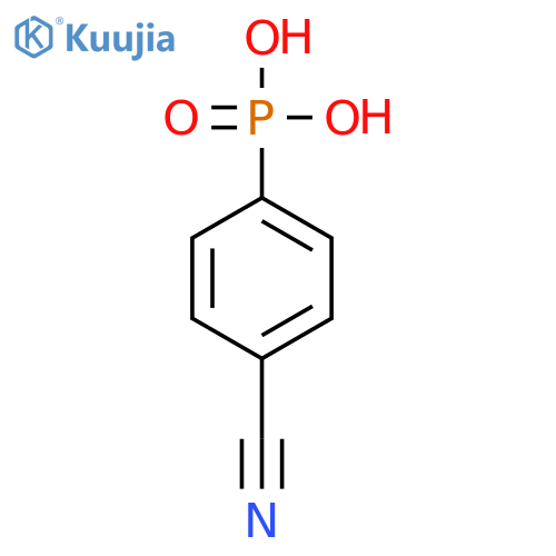 4-Cyanophenylphosphonic Acid structure