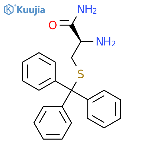 (2R)-2-Amino-3-(triphenylmethyl)thiopropanamide structure