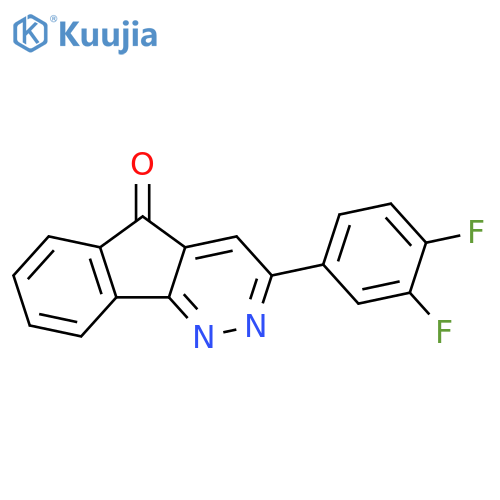 3-(3,4-Difluorophenyl)-5H-indeno1,2-cpyridazin-5-one structure