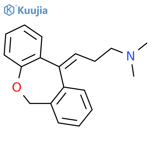 3-(Dibenzo[b,e]oxepin-11(6H)-ylidene)-N,N-dimethylpropan-1-amine structure