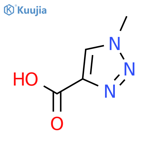 1-Methyl-1H-1,2,3-triazole-4-carboxylic acid structure