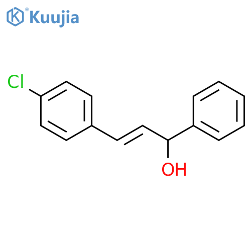 α-[(1E)-2-(4-Chlorophenyl)ethenyl]benzenemethanol structure