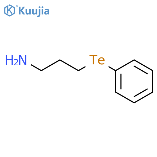 1-Propanamine, 3-(phenyltelluro)- structure