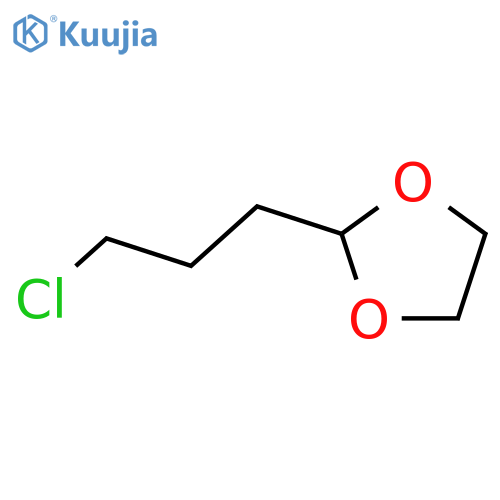 2-(3-Chloropropyl)-1,3-dioxolane structure