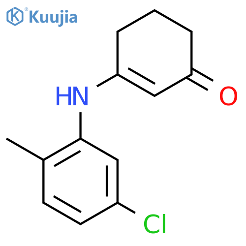 3-(5-Chloro-2-methylphenyl)amino-cyclohex-2-en-1-one structure