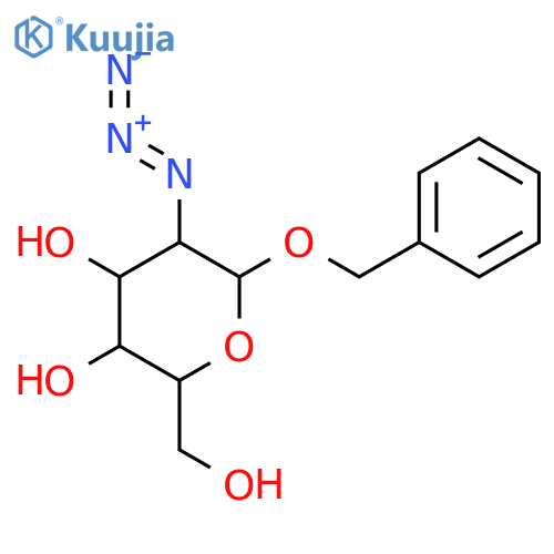 Benzyl 2-Azido-2-deoxy-α-D-galactopyranoside structure