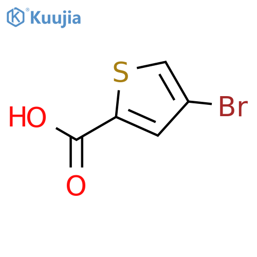 4-bromothiophene-2-carboxylic acid structure