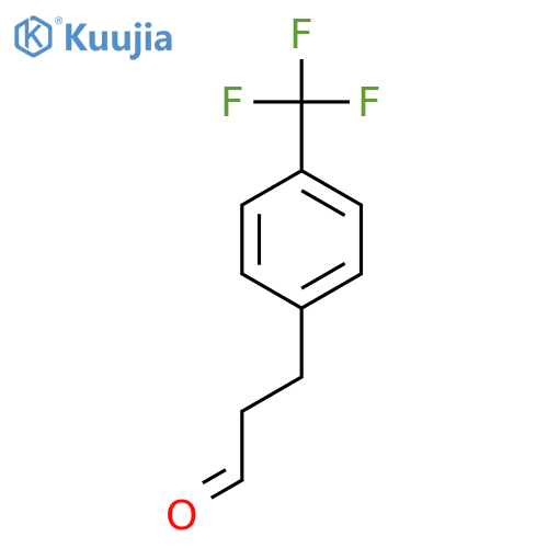 3-[4-(Trifluoromethyl)phenyl]propanal structure