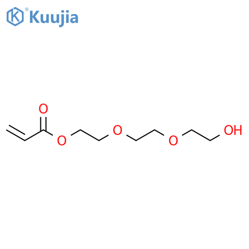 2-Propenoic acid,2-[2-(2-hydroxyethoxy)ethoxy]ethyl ester structure