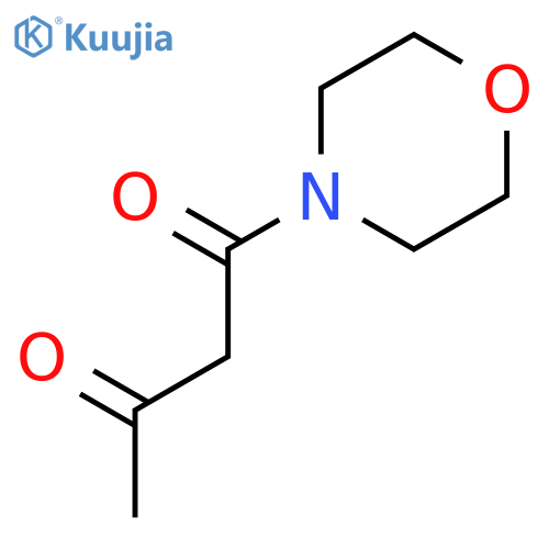 1-(morpholin-4-yl)butane-1,3-dione structure