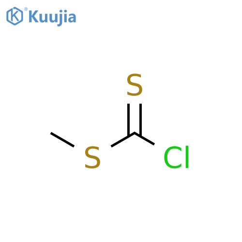 Chlorodithioformic acid methyl ester structure