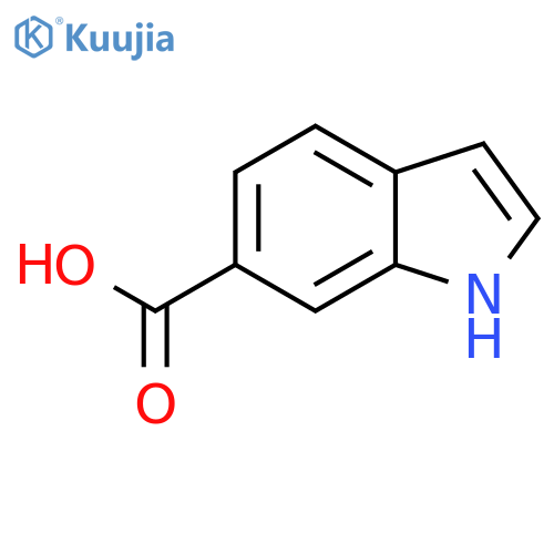 1H-Indole-6-carboxylic acid structure
