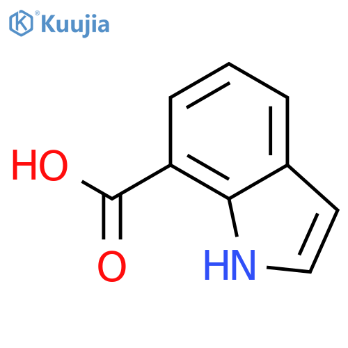 1H-Indole-7-carboxylic acid structure