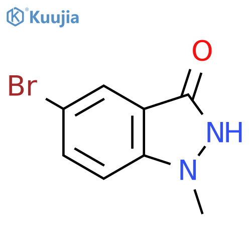 3H-Indazol-3-one, 5-bromo-1,2-dihydro-1-methyl- structure