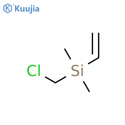 (chloromethyl)(ethenyl)dimethylsilane structure