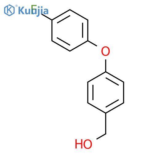 4-(4-Fluorophenoxy)phenylmethanol structure