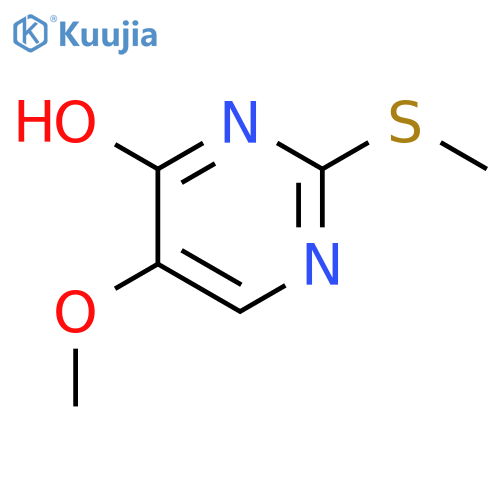 5-methoxy-2-methylsulfanyl-1H-pyrimidin-6-one structure