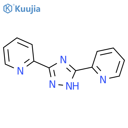Pyridine,2-[3-(2-pyridinyl)-1H-1,2,4-triazol-5-yl]- structure