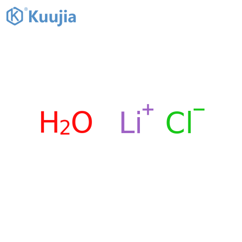 Lithium chloride monohydrate structure