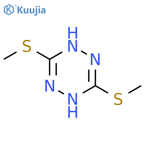 3,6-bis(methylsulfanyl)-1,2-dihydro-1,2,4,5-tetrazine structure