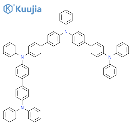 [1,1'-Biphenyl]-4,4'-diamine,N4,N4'-bis[4'-(diphenylamino)[1,1'-biphenyl]-4-yl]-N4,N4'-diphenyl- structure
