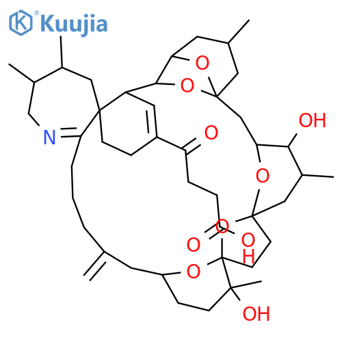 19H-11,15:15,18:18,22:24,28:24,29-Pentaepoxy-1H-benzo[2,3]cycloheptacos[1,2-b]azepine-31-butanoic acid, 2,3,4,6,7,8,9,10,11,12,13,14,16,17,20,21,22,23,25,26,27,28,29,29a,32,33-hexacosahydro-14,21-dihydroxy-2,3,14,20,26-pentamethyl-9-methylene-γ-oxo-, (2R,3S,11S,14S,15R,18S,20R,21S,22R,24R,26R,28S,29... structure
