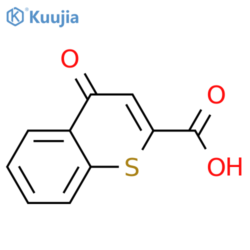 4H-1-Benzothiopyran-2-carboxylic acid, 4-oxo- structure