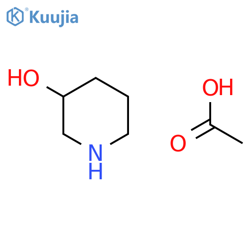 (R)-3-Piperidinol acetate structure