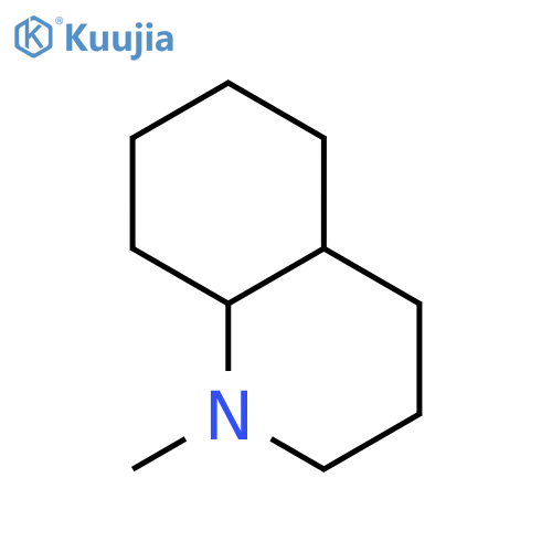 cis-Decahydro-1-methylquinoline structure