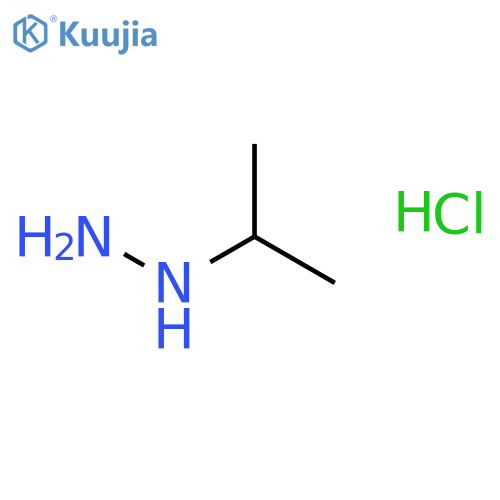 propan-2-ylhydrazine hydrochloride structure