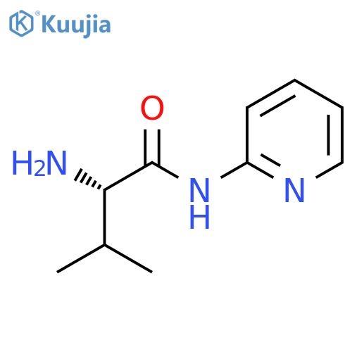 N-(2-Pyridinyl)-L-valinamide structure