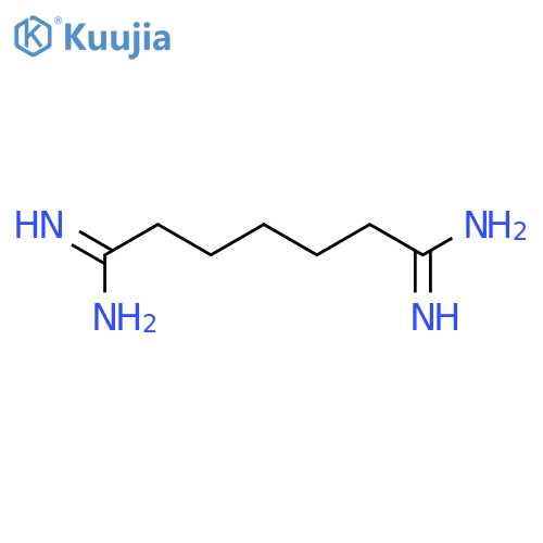 Heptanediimidamide structure