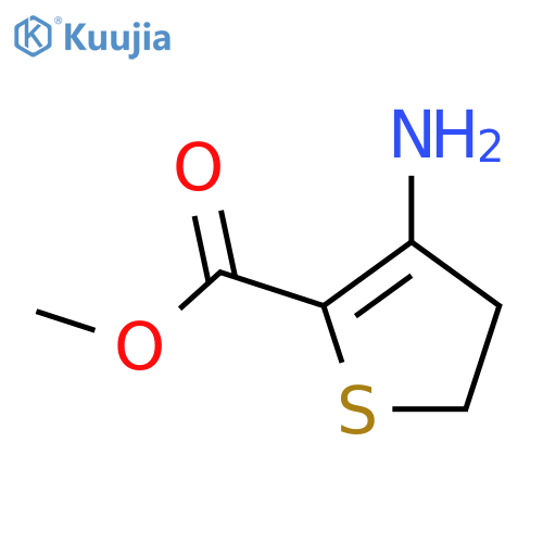 methyl 3-amino-4,5-dihydrothiophene-2-carboxylate structure
