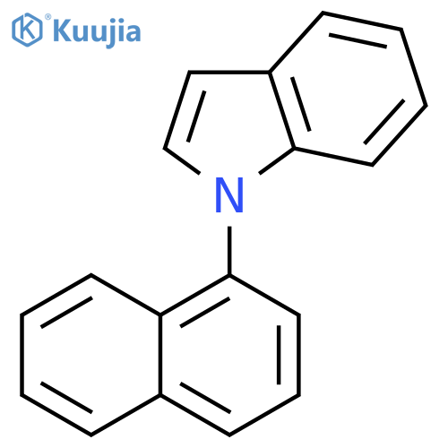 1H-Indole, 1-(1-naphthalenyl)- structure