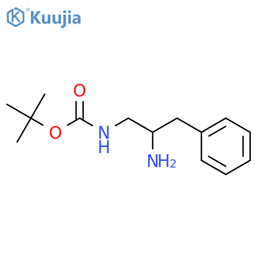 (S)-Tert-Butyl (2-amino-3-phenylpropyl)carbamate structure