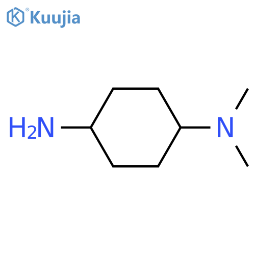 trans-N4,N4-dimethylcyclohexane-1,4-diamine structure